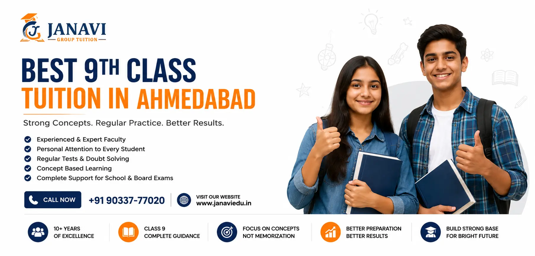 Best 9th Class Tuition in Ahmedabad