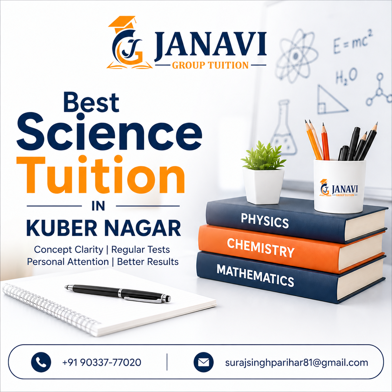 Best Science Tuition in Kuber Nagar